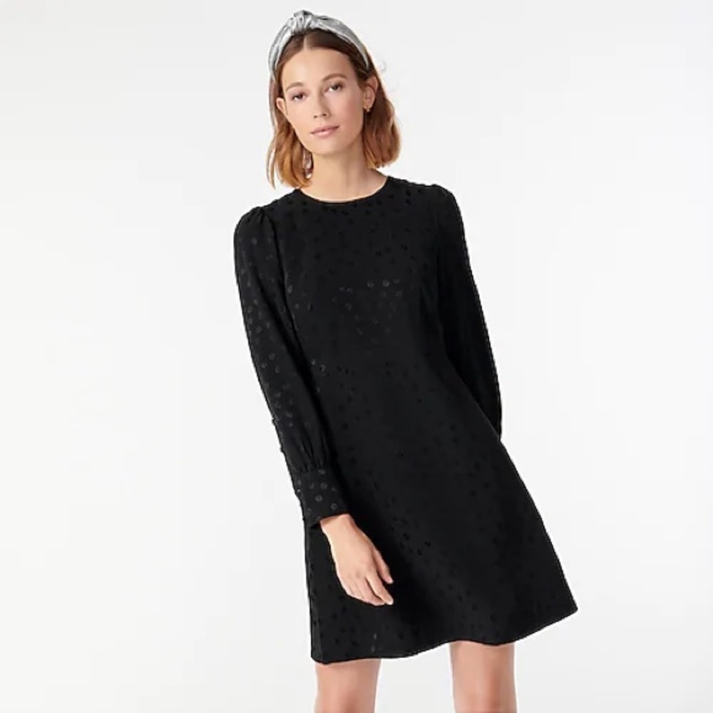 J. Crew | Shift Dress in Jacquard Floral Dress